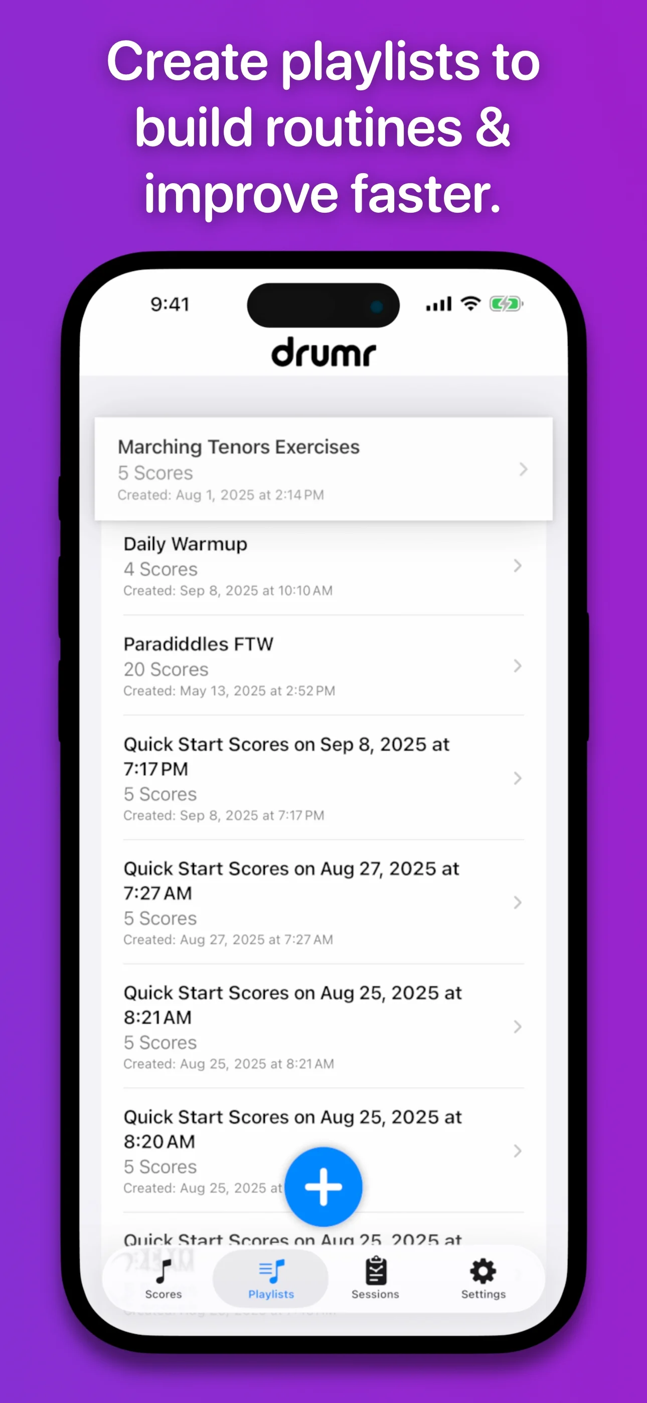 Drumr on iPhone - KitView